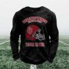 Personalized Houston Cougars Football Waffle Sweatshirt (5)