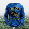 Personalized Iowa Football Waffle Sweatshirt (6)