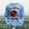 Personalized Iowa State Football Waffle Sweatshirt 4