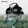 Personalized Jets EST 1958 Football Waffle Hoodie 2