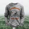 Personalized Longhorns Football Waffle Sweatshirt 3