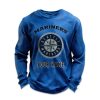 Personalized Mariners Baseball Waffle Sweatshirt 11 Personalized Mariners Baseball Waffle Sweatshirt 6