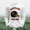 Personalized Maryland Terrapins Football Waffle Sweatshirt (1)
