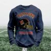 Personalized Maryland Terrapins Football Waffle Sweatshirt (2)
