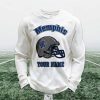 Personalized Memphis Football Waffle Sweatshirt 1