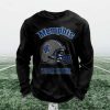 Personalized Memphis Football Waffle Sweatshirt 4