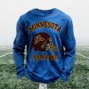 Personalized Minnesota Football Waffle Sweatshirt (6)
