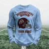 Personalized Mississippi State Football Waffle Sweatshirt (4)