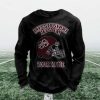 Personalized Mississippi State Football Waffle Sweatshirt (5)