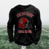 Personalized NC State Football Waffle Sweatshirt 2