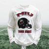 Personalized NIU Athletics Football Waffle Sweatshirt 1