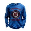 Personalized Nationals Baseball Waffle Sweatshirt (2)