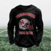 Personalized Nebraska Football Waffle Sweatshirt 5