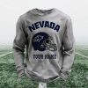Personalized Nevada Football Waffle Sweatshirt (2)
