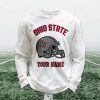 Personalized Ohio State Football Waffle Sweatshirt 1