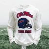 Personalized Ole Miss Football Waffle Sweatshirt (1)