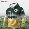 Personalized Packers EST 1818 Football Waffle Hoodie (1)