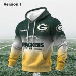 Personalized Packers EST 1818 Football Waffle Hoodie