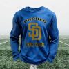Personalized Padres Baseball Waffle Sweatshirt 7 Personalized Padres Baseball Waffle Sweatshirt 2
