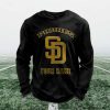 Personalized Padres Baseball Waffle Sweatshirt 8 Personalized Padres Baseball Waffle Sweatshirt 3