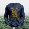 Personalized Padres Baseball Waffle Sweatshirt 11 Personalized Padres Baseball Waffle Sweatshirt 6