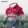 Personalized Patriots EST 1959 Football Waffle Hoodie 2