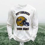 Personalized Pittsburgh Football Waffle Sweatshirt