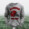 Personalized Raiders Football Waffle Sweatshirt 3