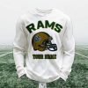 Personalized Rams Football Waffle Sweatshirt 12 Personalized Rams Football Waffle Sweatshirt 1