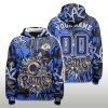 Personalized Rams Graffiti Football Hoodie (2)