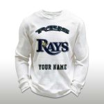 Personalized Rays Baseball Waffle Sweatshirt