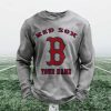 Personalized Red Sox Baseball Waffle Sweatshirt 9 Personalized Red Sox Baseball Waffle Sweatshirt 4