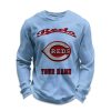Personalized Reds Baseball Waffle Sweatshirt 9 Personalized Reds Baseball Waffle Sweatshirt 4