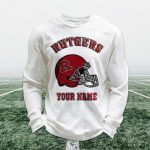 Personalized Rutgers Football Waffle Sweatshirt