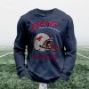 Personalized SMU Mustangs Football Waffle Sweatshirt 8 Personalized SMU Mustangs Football Waffle Sweatshirt (2)