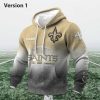 Personalized Saints EST 1966 Football Waffle Hoodie 1