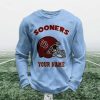 Personalized Sooners Football Waffle Sweatshirt 10 Personalized Sooners Football Waffle Sweatshirt (4)