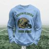 Personalized South Florida Football Waffle Sweatshirt (4)