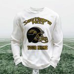Personalized Southern Miss Football Waffle Sweatshirt