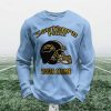 Personalized Southern Miss Football Waffle Sweatshirt (4)