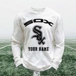 Personalized Sox Baseball Waffle Sweatshirt