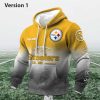 Personalized Steelers EST 1933 Football Waffle Hoodie (1)
