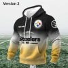 Personalized Steelers EST 1933 Football Waffle Hoodie (2)