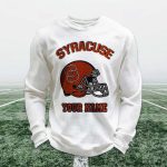 Personalized Syracuse Football Waffle Sweatshirt