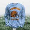 Personalized Tennessee Football Waffle Sweatshirt 5