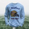 Personalized Tulsa Football Waffle Sweatshirt (4)