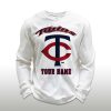 Personalized Twins Baseball Waffle Sweatshirt (1)