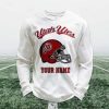 Personalized Utah Utes Football Waffle Sweatshirt (1)
