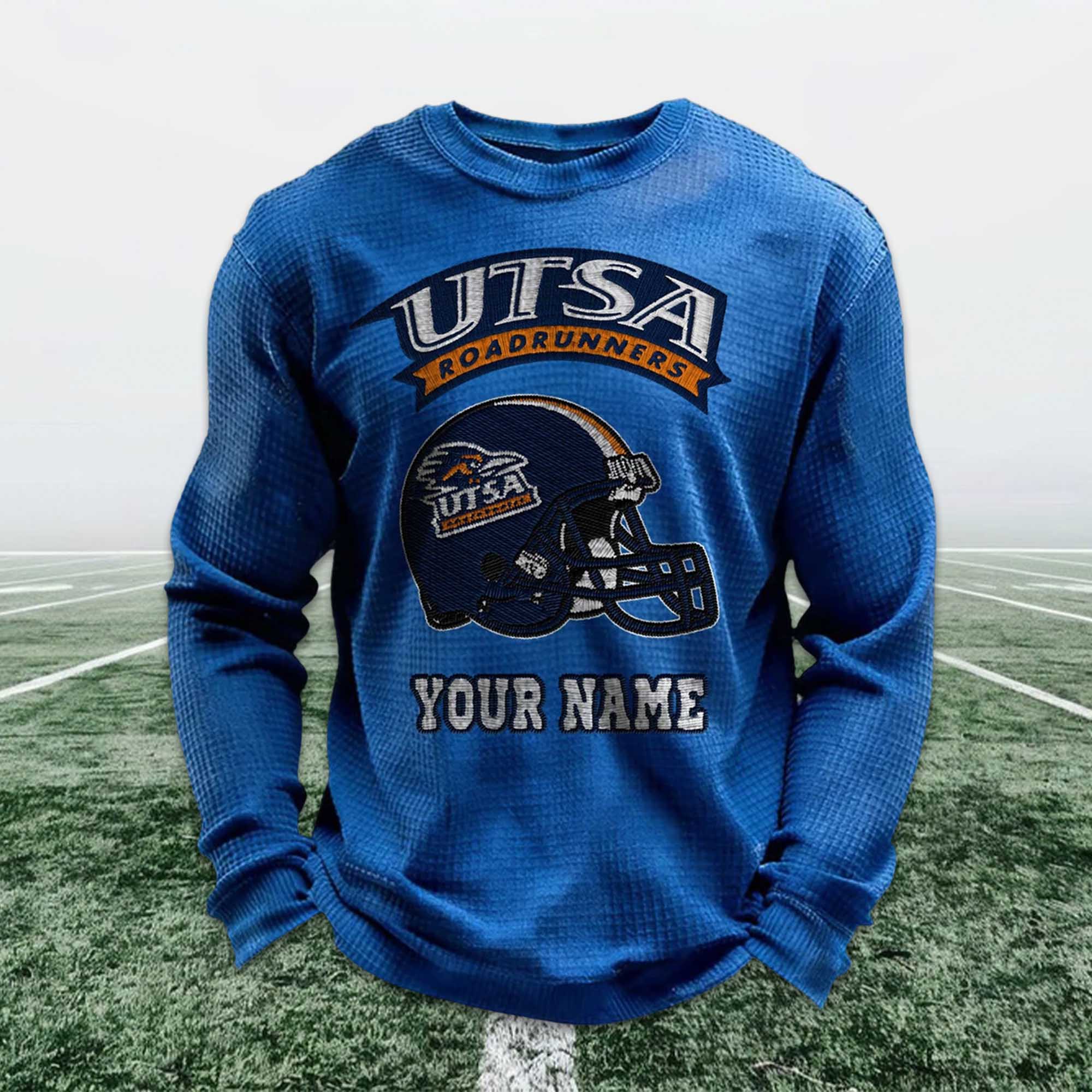 Personalized Utsa Roadrunners Football Waffle Sweatshirt 3 Personalized Utsa Roadrunners Football Waffle Sweatshirt (6)