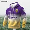 Personalized Vikings EST 1860 Football Waffle Hoodie (1)